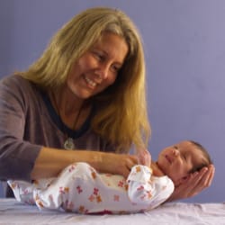 Anasuya Basil - My Body Wisdom - CranioSacral Therapy for a newborn