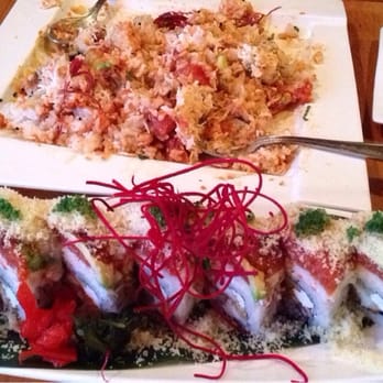 Densetsu - Ahi tower and Lion King roll (I think) - Japanese Near Me - Plano, Texas