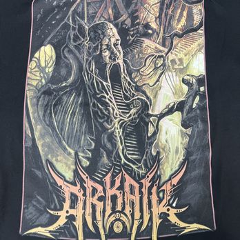 Crow Customs - Full color hybrid screen printed metal band shirt - Printing Services Near Me - Palmdale, California Crow Customs - Full color hybrid screen printed metal band shirt - Printing Services Near Me - Palmdale, California