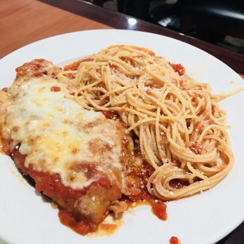 Fresh Meadows Pizzeria & Restaurant - Half of the chicken parm and spaghetti, enough for 2 - Pizza Near Me - Fresh Meadows, New York Fresh Meadows Pizzeria & Restaurant - Half of the chicken parm and spaghetti, enough for 2 - Pizza Near Me - Fresh Meadows, New York
