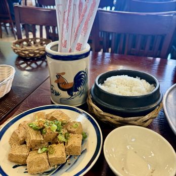 MAM Kitchen - This fried tofu was so yummy already infused with flavors/seasonings - Vietnamese Near Me - Garden Grove, California
