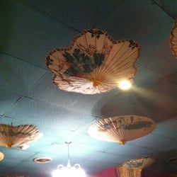 Singapore Cafe - Inside interior ceiling