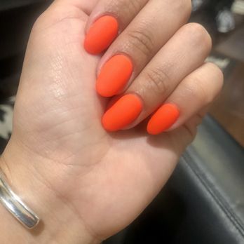 Nail 45 - Bio Gel Nails with Matte - Nail Salons Near Me - Los Angeles, California