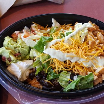 Taco Bell - Power Bowl with Chicken at Taco Bell Adrian South - Fast Food Near Me - Adrian, Michigan