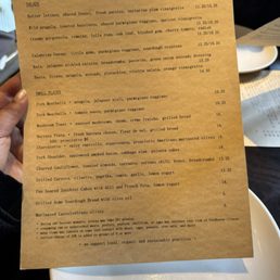 Menu (May 2026) Menu (May 2026)