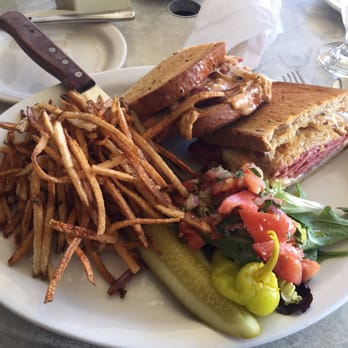 Cafe Provencal - Reuben with Pomme Frites - French Near Me - Saint Louis, Missouri