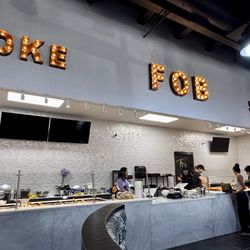Interior sushi bar