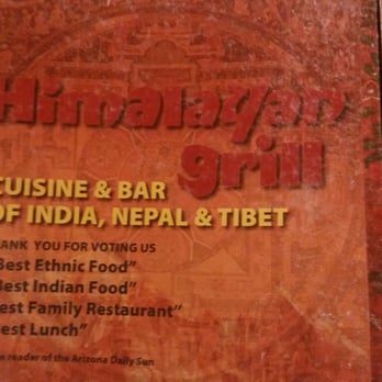 Himalayan Grill - Just a snapshot of their menu - Himalayan/Nepalese Near Me - Flagstaff, Arizona Himalayan Grill - Just a snapshot of their menu - Himalayan/Nepalese Near Me - Flagstaff, Arizona