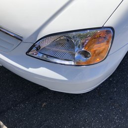 Now the headlights are clear as crystal! Now the headlights are clear as crystal!