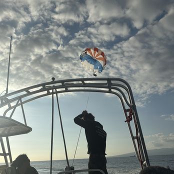 X-Treme Parasail - Zach and Sundance with the waves and sun! - Parasailing Near Me - Honolulu, Hawaii X-Treme Parasail - Zach and Sundance with the waves and sun! - Parasailing Near Me - Honolulu, Hawaii