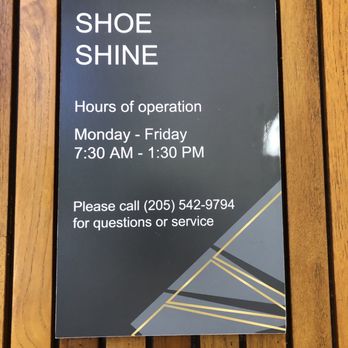 Esquire’s Shoe Care - Sign outside the stand - Shoe Shine Near Me Esquire’s Shoe Care - Sign outside the stand - Shoe Shine Near Me