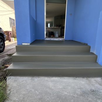 Zenith General Contractors - New Stairs on this porch. This house was a full remodel - General Contractors Near Me - San Leandro, California Zenith General Contractors - New Stairs on this porch. This house was a full remodel - General Contractors Near Me - San Leandro, California