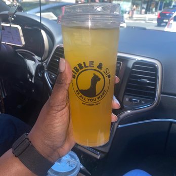 Bibble & Sip - Passion Fruit Tea 24 oz. Iced - Coffee & Tea Near Me - New York, New York