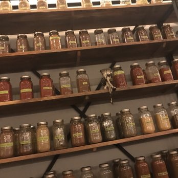 Ghee Indian Kitchen - Spice wall - Indian Near Me - Miami, Florida Ghee Indian Kitchen - Spice wall - Indian Near Me - Miami, Florida