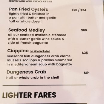 Andy's Fish House - Menu - New American Near Me - Snohomish, Washington Andy's Fish House - Menu - New American Near Me - Snohomish, Washington