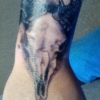 Fallen Owl Tattoo - Cover up by Jim. (1 of 2) - Tattoo Near Me - Lakewood, Colorado