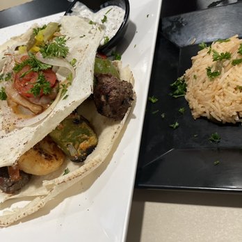 Mediterranean Fresh Grill - 4 Mixed Skewer Meal with side of rice - Lebanese Near Me - Winter Haven, Florida Mediterranean Fresh Grill - 4 Mixed Skewer Meal with side of rice - Lebanese Near Me - Winter Haven, Florida