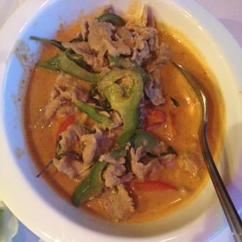 Thai Spice - Panang Beef in red curry - Thai Near Me - San Jose, California