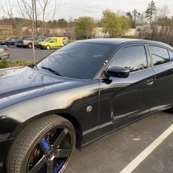 Angeles Window Tinting - Front windshield tint 35%
