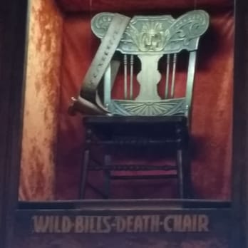 Saloon No 10 - Wild Bill's chair - Bars Near Me - Deadwood, South Dakota Saloon No 10 - Wild Bill's chair - Bars Near Me - Deadwood, South Dakota