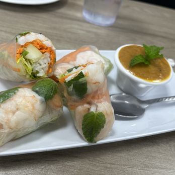 Liang's Thai Food - Fresh Spring Rolls (2) with shrimp - Thai Near Me - Broomfield, Colorado Liang's Thai Food - Fresh Spring Rolls (2) with shrimp - Thai Near Me - Broomfield, Colorado