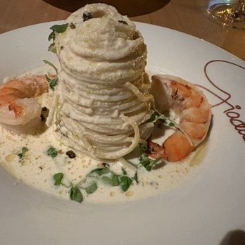 GIADA - House speciality lemon spaghetti with shrimp - Italian Near Me - Las Vegas, Nevada GIADA - House speciality lemon spaghetti with shrimp - Italian Near Me - Las Vegas, Nevada