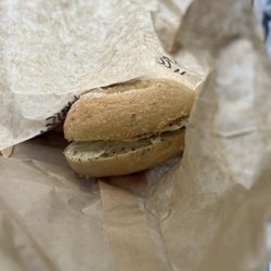 Bagel Kitchen - Rosemary salt with herb schmear