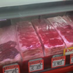 The meat section