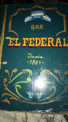 Menu photo 2 El Federal Buenos Aires, C Menu photo 2 El Federal Buenos Aires, C