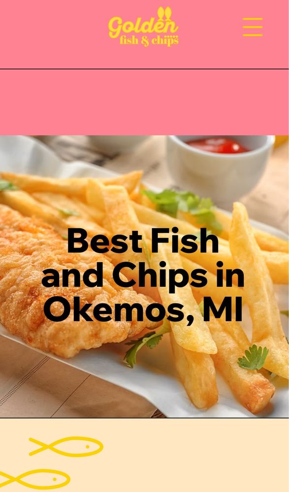 Golden Fish & Chips Logo