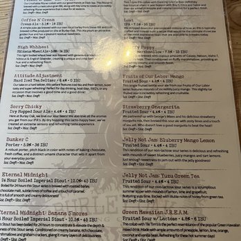 Burley Oak Brewing Company - Menu - Breweries Near Me - Berlin, Maryland