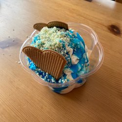 Gelateria Da Massimo - Blue curacao Becher togo (5,50€)