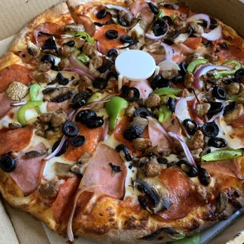 Papa Pizza Pie - Medium Papa's Supreme - Pizza Near Me - Glendora, California Papa Pizza Pie - Medium Papa's Supreme - Pizza Near Me - Glendora, California