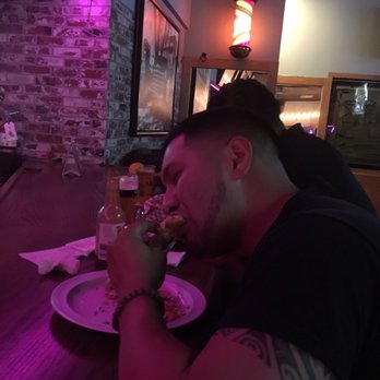 Padrino's Draft House & Grille - Getting down with some ceviche de camaron - Sports Bars Near Me - Lawndale, California
