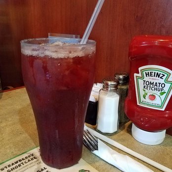 Apple Annies Kitchen & Bakery - Wild strawberry iced tea! (1 of 4 flavors available) - Bakeries Near Me - Roseville, Michigan