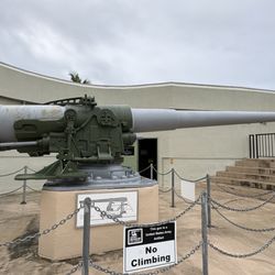 US Army Museum of Hawaii - 1/2 Recreation of the Original Cannon.