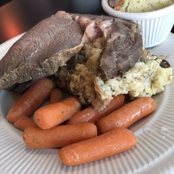 Catering By Scott - Special: prime rib, savory bread pudding, and glazed carrots - Delis Near Me - Columbus, Ohio
