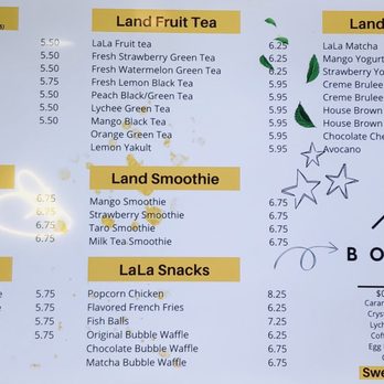 Bobaland - Menu - Bubble Tea Near Me - West Covina, California