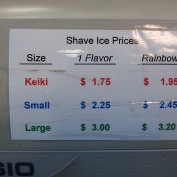 Ewa Seed Company - Prices for shave ice. - Desserts Near Me - Ewa Beach, Hawaii Ewa Seed Company - Prices for shave ice. - Desserts Near Me - Ewa Beach, Hawaii