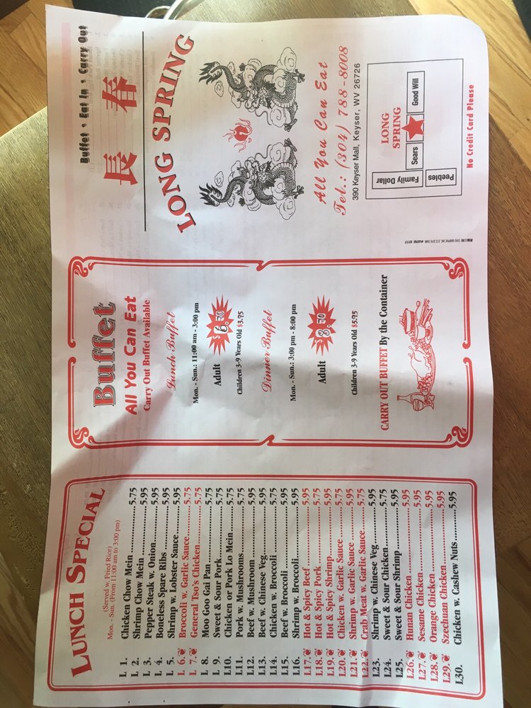 LONG SPRING Updated September 2024 220 Keyser Mall, Keyser, West