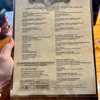 Barnstormer Winery - Tasting menu - Wineries Near Me - Rock Stream, New York Barnstormer Winery - Tasting menu - Wineries Near Me - Rock Stream, New York