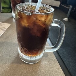 two glasses of iced coffee two glasses of iced coffee