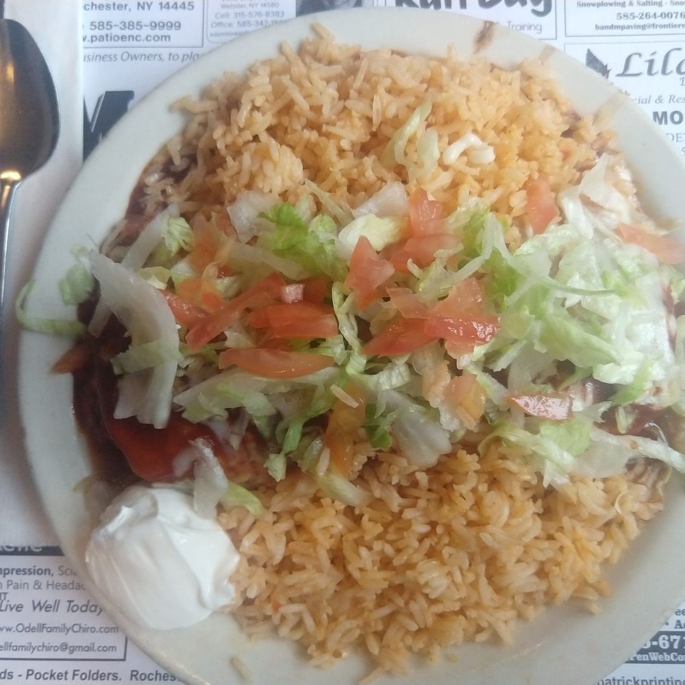 Maria's Mexican Restaurant - Beef and bean burrito. - Mexican Near Me - Webster, New York Maria's Mexican Restaurant - Beef and bean burrito. - Mexican Near Me - Webster, New York