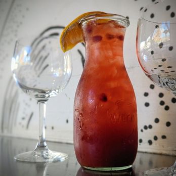 The Nest - Half Carafe Rose Sangria - Waffles Near Me - Ojai, California