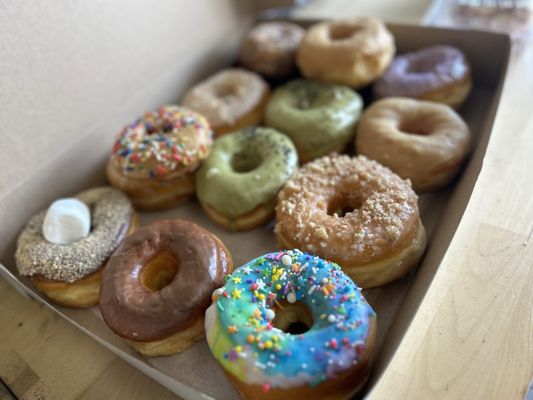 Rainbow Donuts by null