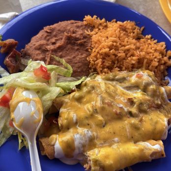 Little Diner - Flautas Plate - Mexican Near Me - Canutillo, Texas