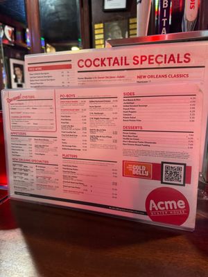 Menu photo 6 Acme Oyster House Metairie, LA Menu photo 6 Acme Oyster House Metairie, LA