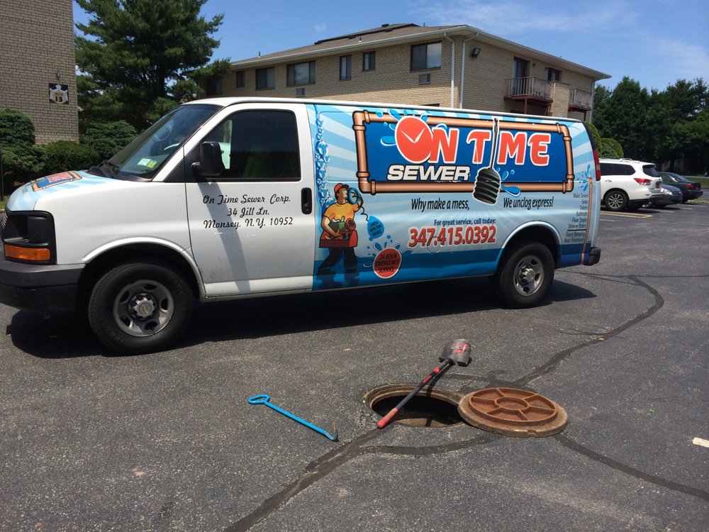 Slide of On Time Sewer