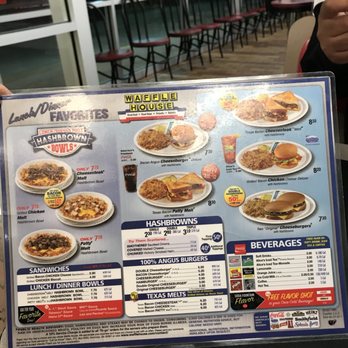 Waffle House - Menu - Breakfast & Brunch Near Me - North Little Rock, Arkansas Waffle House - Menu - Breakfast & Brunch Near Me - North Little Rock, Arkansas