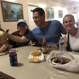 Chicharron, empanadas, happy customers Chicharron, empanadas, happy customers